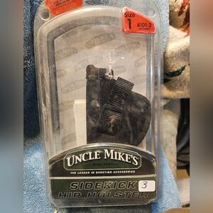Uncle Mikes Left Hand Nylon Holster For Mid Size Auto Pistol #3